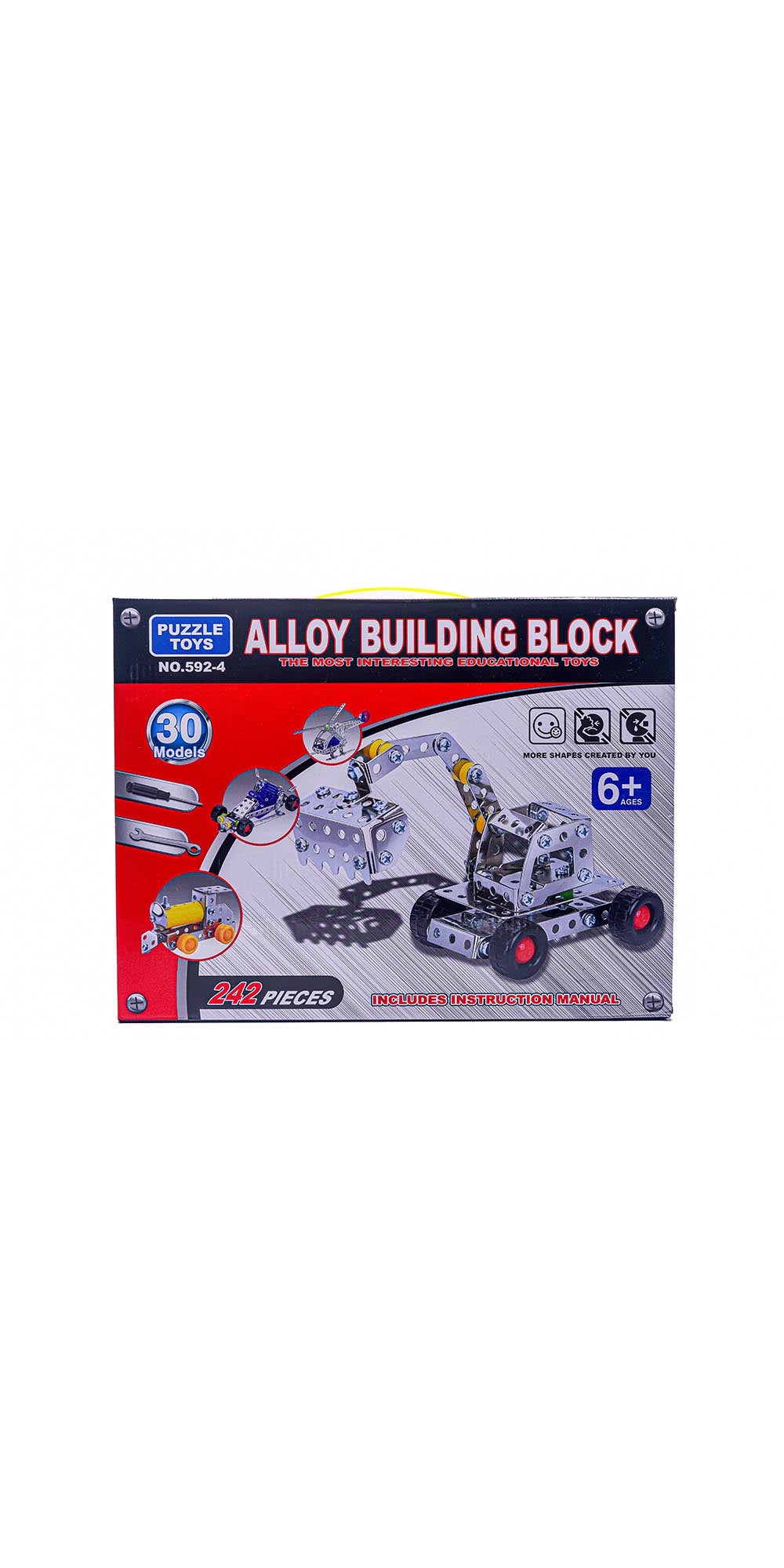242 Pcs Alloy Building Blocks