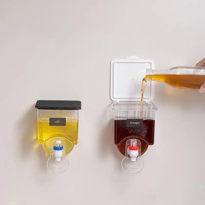 Wall-Mounted Oil Dispenser