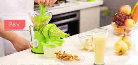 Hand Cold Press Juicer for All Fruits and Vegetables