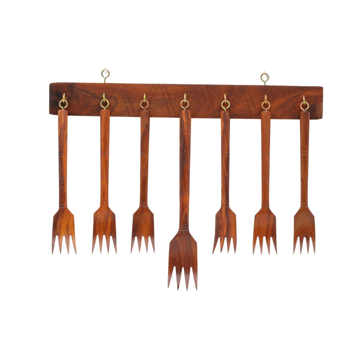 Wooden Fork Set