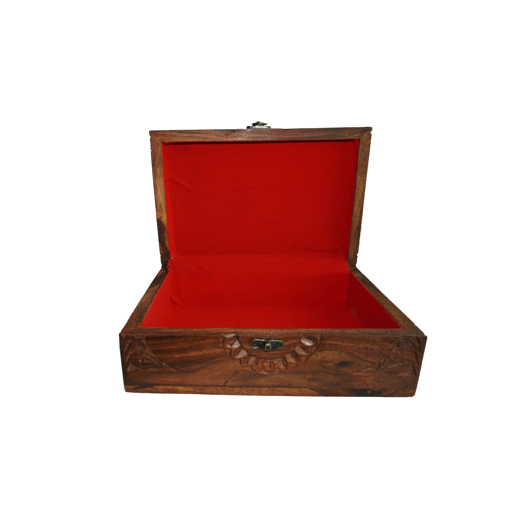 Wooden Box - with Lock