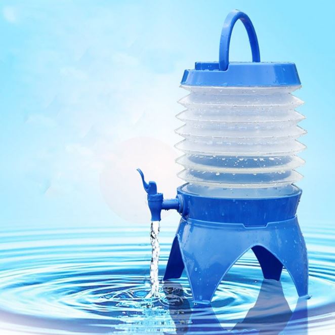 7.5 Liters Collapsible Beverage Dispenser Best for Camping Light Weight Fold able Water Cooler